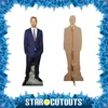 Pappfigur Paul Walker blauer Anzug 185cm Produktbild-Vorschau 3