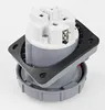 A close-up, angled view of a heavy-duty electrical socket. Produktbild-Vorschau