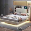 Merax Polsterbett 140 x 200cm mit USB-Anschluss, Produktbild-Vorschau 3