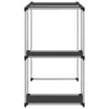 vidaXL Waschmaschinenregal Schwarz 87x55x90,5 cm Eisen Produktbild-Vorschau 4
