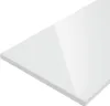 Waschtischplatte 120 x 46 cm SOFIA-107 Hochglanz weiß Produktbild-Vorschau 3
