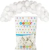 Ballon en latex MINI - 13 cm - Blanc pastel 1 pc Voir les images du produit 2