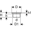 Geberit 371744161 PE Vorschweissbund d250 Produktbild-Vorschau 2