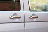 4 x EDELSTAHL TÜRGRIFFBLENDEN CHROM für VW T5 | T6 | TOURAN Náhled obrázku produktu 3