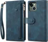 Schutzhülle für iPhone 13 Reißverschluss Hülle, Leder Produktbild-Vorschau 1