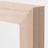 A close-up view of a wooden frame corner, showing the joinery. Náhľad obrázku produktu