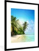 MuchoWow® Gerahmtes Poster Meer - Palme - Strand - Tropisch Produktbild-Vorschau 1