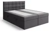 Boxspringbett mit Bettkasten Ewora 130x200 cm Pocket, Produktbild-Vorschau 3