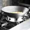 Nerezový držák na hrnce ve tvaru kruhu do kuchyně, kulatý s Náhled obrázku produktu 2