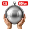 Weihnachtskugeln Outdoor XXL Christbaumkugeln für Draußen Produktbild-Vorschau 1