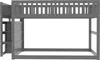 okwish Niedriges Etagenbett 140x200cm mit Staufach, Produktbild-Vorschau 5