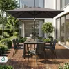 Sekey Rechteckiger Sonnenschirm 200 x 140 cm, Balkonschirm Produktbild-Vorschau 7