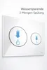 TECEloop WC-Betätigungsplatte f. 2-Mengentechnik Glas weiß Náhľad obrázku produktu 9