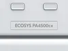 A close-up view of a white electronic device, likely a printer, showing its model name and two buttons. Náhľad obrázku produktu