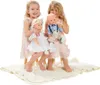 Robe de mariée de poupée Sissi avec voile, taille 28-35 cm Voir les images du produit 10