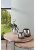 Fink BELLA, Teelichthalter, Glas, Silberfolie, grau, Produktbild-Vorschau 8