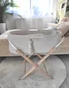 Lit pour bébé fait main BOHO crème avec matelas Voir les images du produit 11