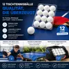 12x Tischtennisbälle Ball Bälle weiß Set Tischtennisball 40 Produktbild-Vorschau 7