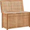 vidaXL Wäschetruhe 77,5×37,5×46,5 cm Walnuss Massivholz -  Produktbild-Vorschau 3