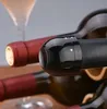 Close-up of wine bottle stoppers on wine bottles. Anteprima dell’immagine prodotto