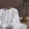 Biały Koc Miękka Narzuta Z Mikrofibry Sofa Koc Monte Podgląd zdjęcia produktu 1