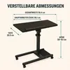 Supporto per laptop regolabile con ruote – COMPSTAND Anteprima dell’immagine prodotto 6