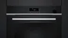 Siemens iQ300, Einbau-Backofen mit Dampfunterstützung, 60 x 60 cm, Edelstahl HR532GBS3 Frontansicht geschlossen Einbau Produktbild-Vorschau