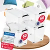 BOXXivo Aufbewahrungsbox 60L mit Deckel  im 4er Set – Produktbild-Vorschau 1