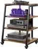 4-poziomowy stojak HiFi 60x52x78 cm z kółkami, szafka na Podgląd zdjęcia produktu 1
