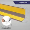 HOLZBRINK Battiscopa adesivo in PVC 32x23mm, 2,5 m | Anteprima dell’immagine prodotto 4