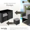 TecTake 404330, Černá, Šedá, 2 sedadlo/sedadel, Dospělí a Náhled obrázku produktu 5