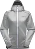 Silberne La Sportiva Ethereal Pro Jkt W Jacke mit Kapuze und durchgehendem Reißverschluss