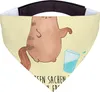 Mr. & Mrs. Panda Bandana Katze Wasserglas - Gelb Pastell - Produktbild-Vorschau 1
