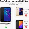 Handytasche für Huawei Y6 2019 Blumen Flip Cover Buchhülle Produktbild-Vorschau 2