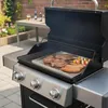 BBQ-Toro Plaque de gril en acier inoxydable, 40 x 41,5 cm, Voir les images du produit 2