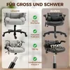 Kancelářská židle HOMCOM, ergonomická, s výklopovými Náhled obrázku produktu 5