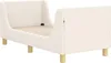 vidaXL Kinderbettgestell mit Kopfteil Creme 70 x 140 cm Produktbild-Vorschau 4