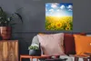 MuchoWow® Poster Sonnenblume - Sonne - Wolken 50x50 cm - Produktbild-Vorschau 2