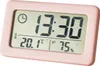 Mini digitální hodiny teplota vzduchu vlhkost přenosné Náhled obrázku produktu 1