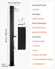 VEVOR Zonne douche, 35 liter, zonne-tuindouche, 2160 mm Productafbeelding-voorbeeld 7