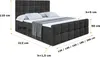 ALTDECOR Boxspringbett mit Matratze und Lattenrost  -  - Produktbild-Vorschau 5