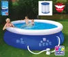 HAPPY PEOPLE® Quick-Up-Pool 3681,0 l blau 300,0 x 76,0 cm Produktbild-Vorschau 6