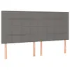 The Living Store Boxspringbett mit Matratze Dunkelgrau Produktbild-Vorschau 6