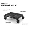 Toughbuilt StackTech TB-B1-T-10 Rollbrett mit 4 Lenkrollen Produktbild-Vorschau 9