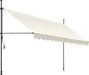 tectake® Klemmmarkise mit Handkurbel einfache Montage Produktbild-Vorschau 1