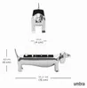 Umbra 299245-158, Chrom, Muster, Tisch, 38 mm, 140 mm, 57 Produktbild-Vorschau 3