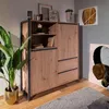 Calicosy - Credenza alta a 2 ante e 3 cassetti L120 cm - Anteprima dell’immagine prodotto 6