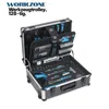 WORKZONE Werkzeugkoffer-Trolley 128-tlg. Aluminium Produktbild-Vorschau 2