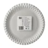 600 tradingbay24 Teller, Pappe rund Ø 23 cm weiss tbU90001 Produktbild-Vorschau 2