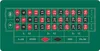 Tapis de roulette Relaxdays 60 x 120 cm, tapis de poker Voir les images du produit 1